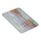 Ostend Harbor by James Ensor (1900) マグネット (右側)