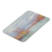 Ostend Harbor by James Ensor (1900) マグネット (左側)