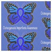 OsteogenesisのImperfectaの蝶認識度のリボン ファブリック (クローズアップ)