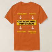 OSTEOPATHIC PHYSICIAN Tシャツ (デザイン正面)