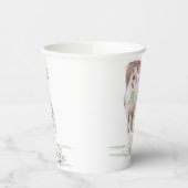 Oster Party mit Pferd und Osterhase, pappgeschirr 紙コップ (左)