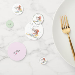 Oster-Tischkonfetti mit Pony und Osterhase  コンフェッティ