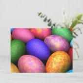 Ostereier (イースター)の招待状 招待状 (スタンド正面)