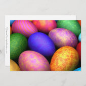 Ostereier (イースター)の招待状 招待状 (正面/裏面)