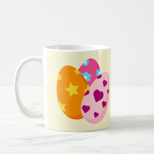 Ostereier easter eggs コーヒーマグカップ (左)