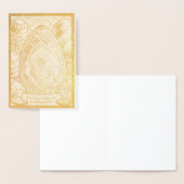 Ostermotiv farbiger Cartoon mit Ostereier 13553 箔カード (ディスプレー)