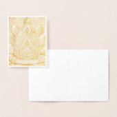 Ostermotiv farbiger Cartoon mit Ostereier 90732 箔カード (ディスプレー)