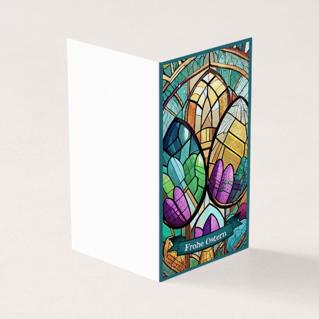 Ostermotiv farbiger Cartoon mit Osterier 56019 (外部)