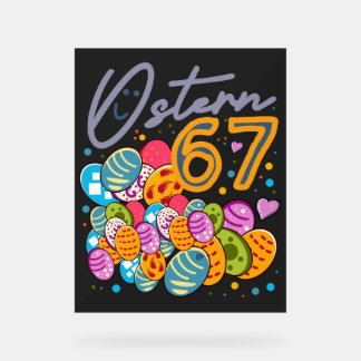 ostern 67 アクリルサイン