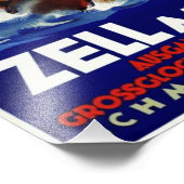 " Österreich: 1950er/heute - Zell am See Werbe  フォトプリント (角)