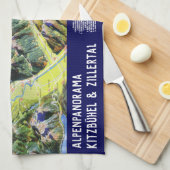 " Österreich: 2021/heute - Kitzbühel/Zillertal  Ta キッチンタオル (四つ折り)