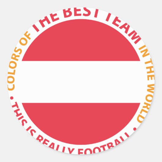 Österreich Austria Art Shield ラウンドシール (正面)