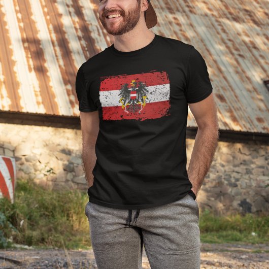 Österreich Austria Flagge - Geschenk Tシャツ
