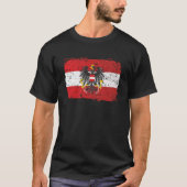 Österreich Austria Flagge - Geschenk Tシャツ (正面)