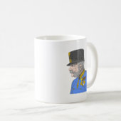 Österreich Kaiser Habsburg Franz Joseph コーヒーマグカップ (正面右)