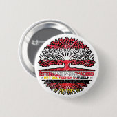 Österreich Österreichisch Deutsch Deutschland Baum 缶バッジ (正面&裏面)
