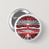 Österreich Österreichisch Schweizer Schweiz Baum 缶バッジ (正面&裏面)