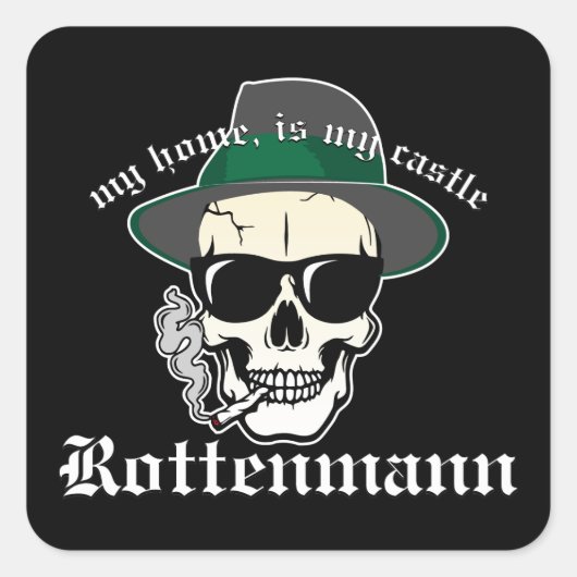 Österreich Steiermark Meine Heimat Rottenmann スクエアシール (正面)