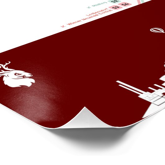 " Österreich: Wien U-Bahn SUBWAYmap ... ポスター (コーナー)