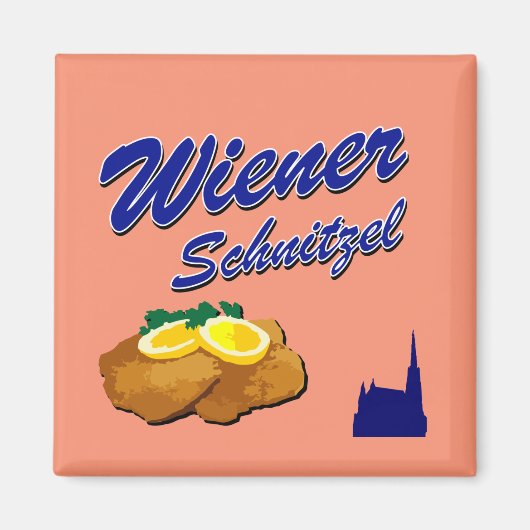 Österreich Wiener Schnitzel  マグネット (正面)