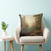 Ostia 1637-39年のSt.ポーラRomanaの乗船 クッション (椅子)