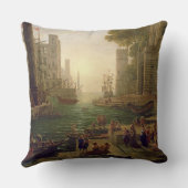 Ostia 1637-39年のSt.ポーラRomanaの乗船 クッション (裏面)