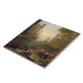 Ostia 1637-39年のSt.ポーラRomanaの乗船 タイル (側面)