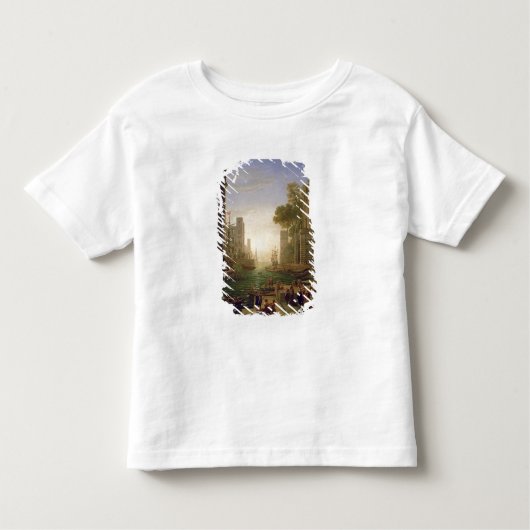 Ostia 1637-39年のSt.ポーラRomanaの乗船 トドラーTシャツ (正面)