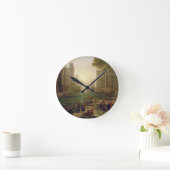 Ostia 1637-39年のSt.ポーラRomanaの乗船 ラウンド壁時計 (ホーム)