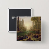 Ostia 1637-39年のSt.ポーラRomanaの乗船 缶バッジ (正面&裏面)