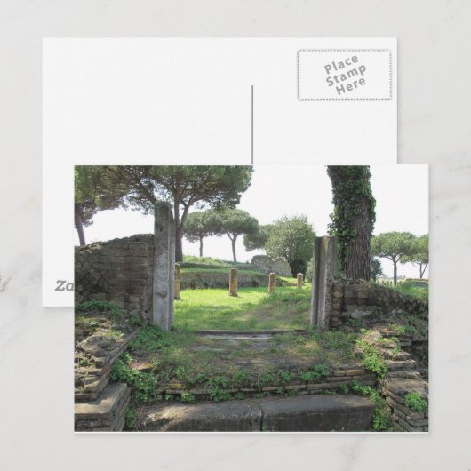 Ostia Anticaの写真 ポストカード (正面/裏面)