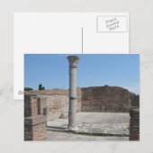 Ostia Antica – 考古学的写真 ポストカード (正面/裏面)