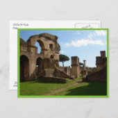 Ostia Antica (Charioteersの家)、ローマ ポストカード (正面/裏面)