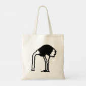 Ostrich design tote bag トートバッグ (裏面)