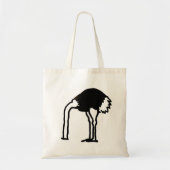 Ostrich design tote bag トートバッグ (正面)
