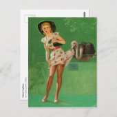 Ostrich Feathers ポストカード (正面/裏面)