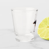 Ostrich shot glass ショットグラス (左)