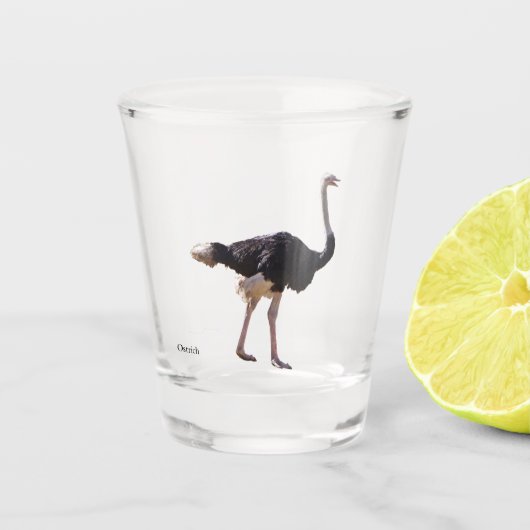 Ostrich shot glass ショットグラス (正面)