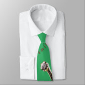 Ostrich Tie GreenおもしろいまたはChoose Color ネクタイ (タイ)