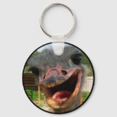Ostrich What's Up Keychain キーホルダー (正面)