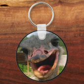 Ostrich What's Up Keychain キーホルダー (正面)