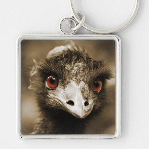 Ostriches Lookキーチェーン キーホルダー