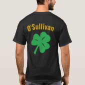 O'SullivanのTシャツ Tシャツ (裏面)