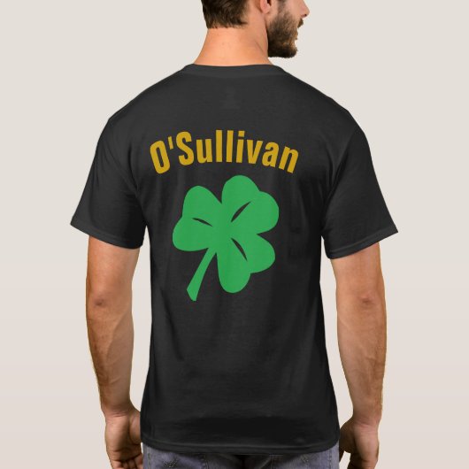 O'SullivanのTシャツ Tシャツ (裏面)