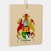 O'Sullivan Family Coat of Arms Ceramic Ornament  セラミックオーナメント (右)