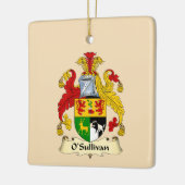 O'Sullivan Family Coat of Arms Ceramic Ornament  セラミックオーナメント (左)