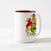 O'Sullivan Family Coat of Arms Two-Tone Coffee Mug ツートーンマグカップ (正面右)