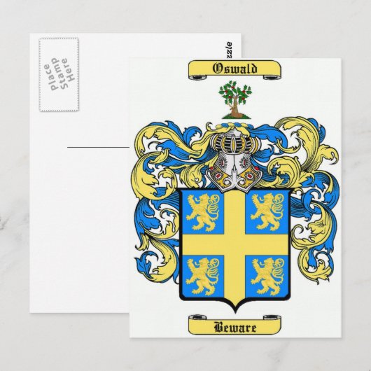 Oswald ポストカード (正面/裏面)