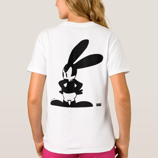 Oswald - Angry (All Wet, 1927) Tシャツ (裏面)