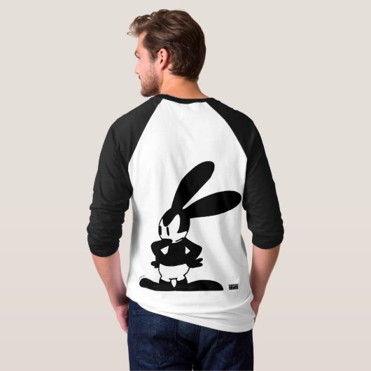 Oswald - Angry (All Wet, 1927) Tシャツ (裏面フル)